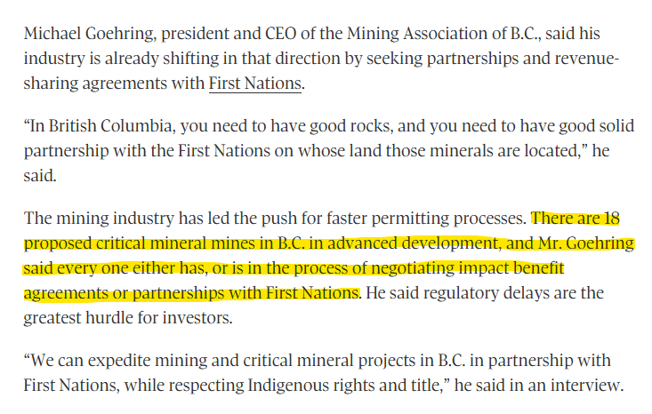 John Rustad should know that you can't just ignore the rights of Indigenous people - he was the Minister of Reconciliation when those rights were confirmed in court. 

Working with First Nations doesn't stop projects, it gets them built. That's why industry is already doing it.