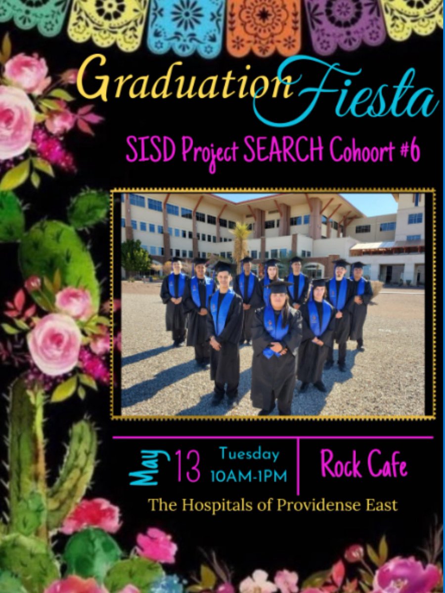 Monica Gasca #TeamSISD Project SEARCH (@mgasca_ci) on Twitter photo Another #TeamSISD Project SEARCH Completion Ceremony for cohort 6 โค๏ธAlways a bitter sweet day. Wishing them many blessings & may all their dreams come true. Ty for letting us be part of your journey @projectsearchhq <a href="/Thprovidence/">THProvidence</a> <a href="/SocorroISD/">Socorro ISD</a> Another #TeamSISD Project SEARCH Completion Ceremony for cohort 6 โค๏ธAlways a bitter sweet day. Wishing them many blessings & may all their dreams come true. Ty for letting us be part of your journey @projectsearchhq <a href="/Thprovidence/">THProvidence</a> <a href="/SocorroISD/">Socorro ISD</a>