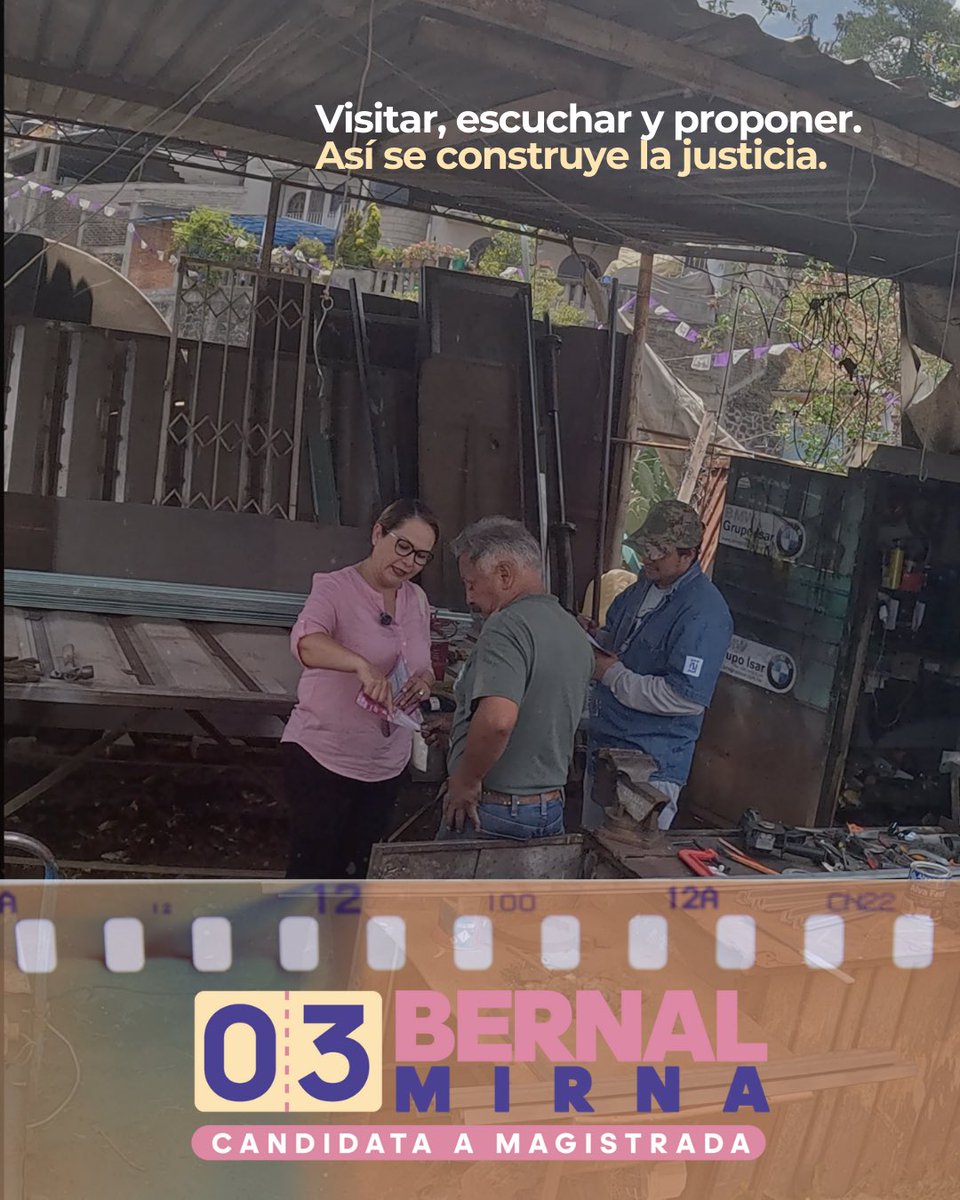 No basta con conocer la ley. Hay que conocer la vida de quienes la necesitan.
Y eso, solo se logra caminando junto a ellas y ellos.
#B3RNAL #MilpaAlta #ConstruyendoJusticia #BoletaRosa #MujeresEnLaJusticia #JuristasPorLaTransformación