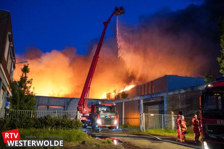 Grote brand bij HempFlax