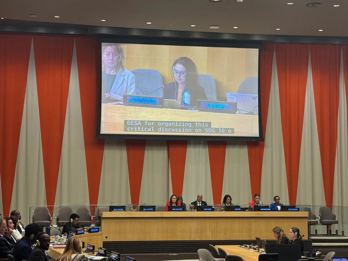 International IDEA @ the UN (@iidea_un) on Twitter photo #SDG16Conference
💬 "We call urgently on all Member States to step up their financial and political commitments to democracy, the rule of law, and the realization of SDG 16." - <a href="/AnnikaSilva/">Annika Silva-Leander</a> <a href="/Int_IDEA/">International IDEA</a>
Full statement: idea.int/speech/stateme… #SDG16Conference
💬 "We call urgently on all Member States to step up their financial and political commitments to democracy, the rule of law, and the realization of SDG 16." - <a href="/AnnikaSilva/">Annika Silva-Leander</a> <a href="/Int_IDEA/">International IDEA</a>
Full statement: idea.int/speech/stateme…