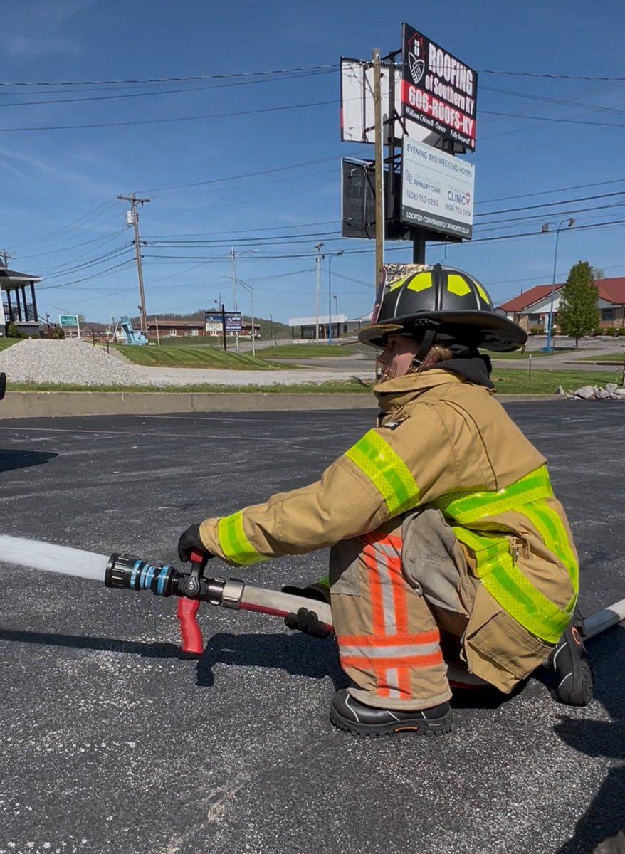Meet Adeline Heatherly – not only a fierce competitor on the court as a Lady Cardinal, but also blazing a trail off the court in firefighter training! My guess is…she may be the only girls basketball player in the state taking on this incredible challenge, and we are so proud!
