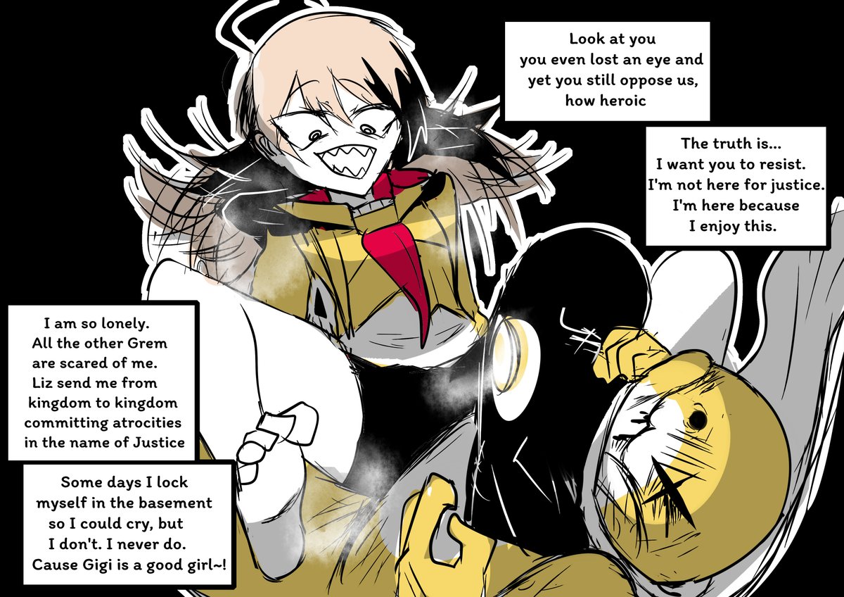 "Rose are red, Violet is blue, In this twisted world, I only have you" (2/4)
#rkggk