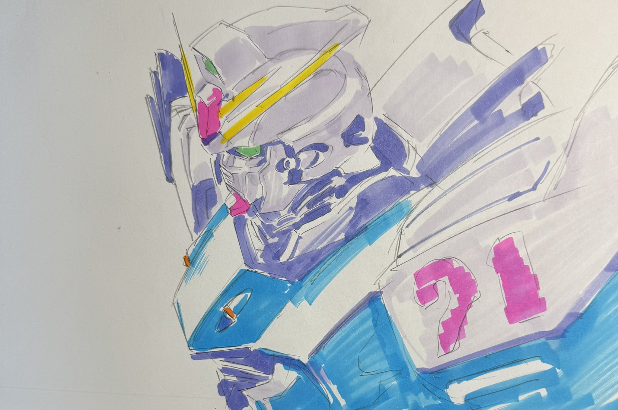 横井孝二 SD画集Ⅱ発売中 (@nisegundam) / X