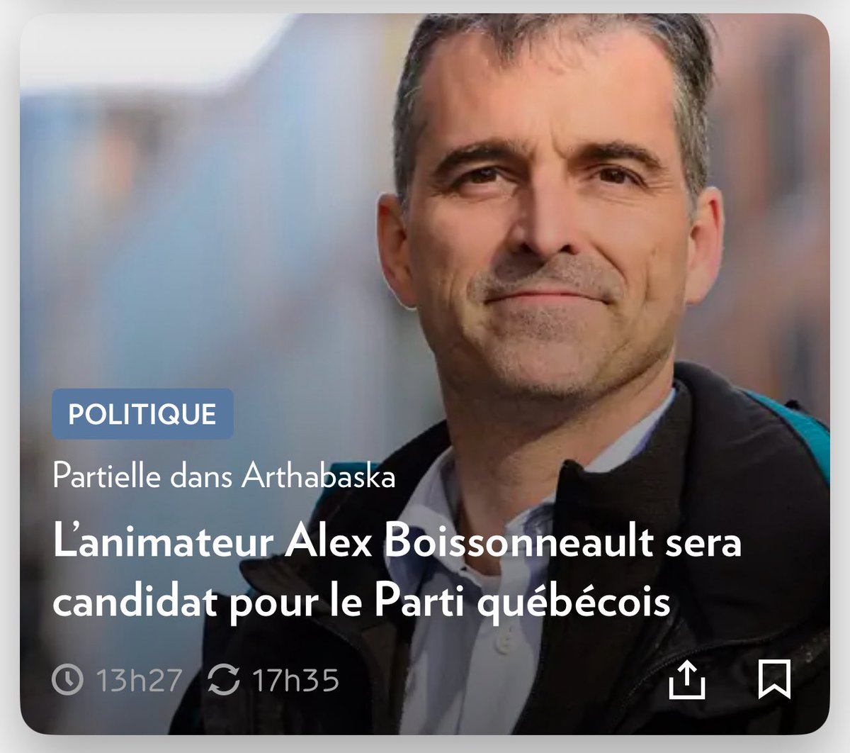 Bienvenue dans notre grande famille <a href="/boissoal/">Alex Boissonneault</a>. Bien hâte de faire campagne pour toi. #assnat #polqc