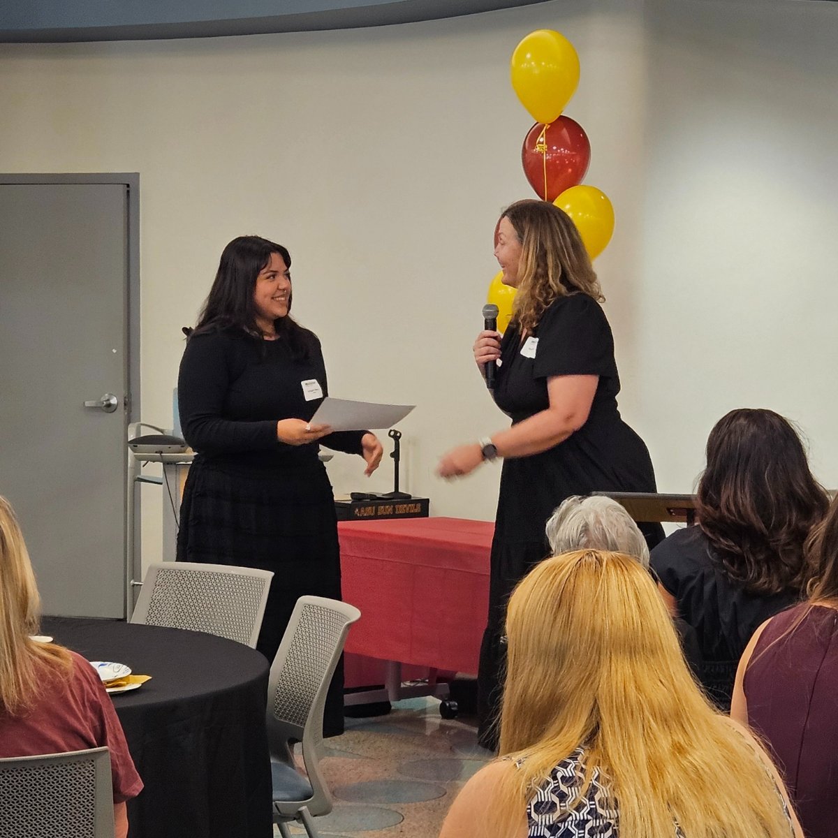 ASUCrimJustice's tweet image. Join us in congratulating the outstanding undergraduate students who were honored at the 2025 ASU School of Criminology and Criminal Justice Awards Celebration. Thank you for advancing justice through scholarship, service and leadership! #CommunityForGood