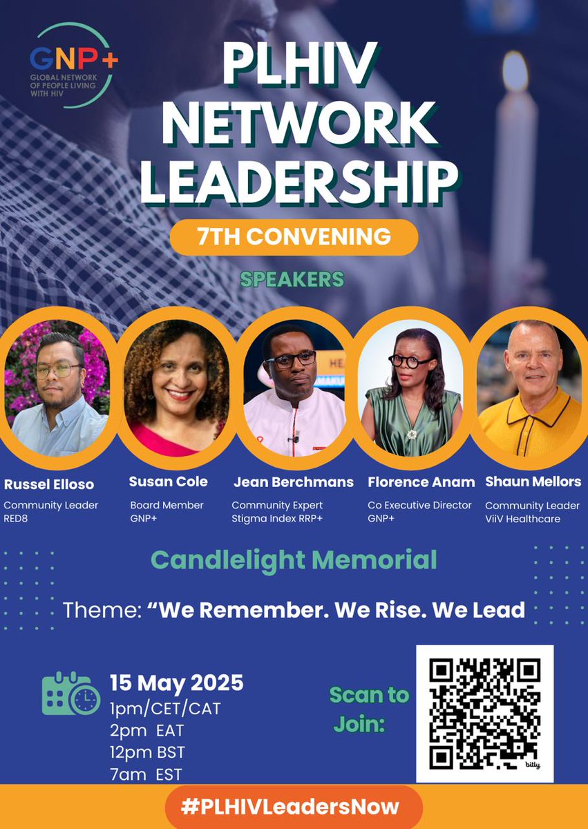 Candlelight Memorial is held on the third Sunday of May every year, this year on 18 May 2025, the <a href="/gnpplus/">GNP+</a>  honors this key event with the theme, “We Remember. We Rise. We Lead.” Inspired by the PLHIV Leadership summit and the incredible demonstration of PLHIV leadership in the