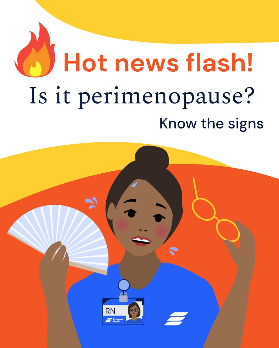 Perimenopause is the stretch of time before menopause begins where a woman’s body begins to transition into the next phase. Can you recognize the signs? bit.ly/4dd3auF