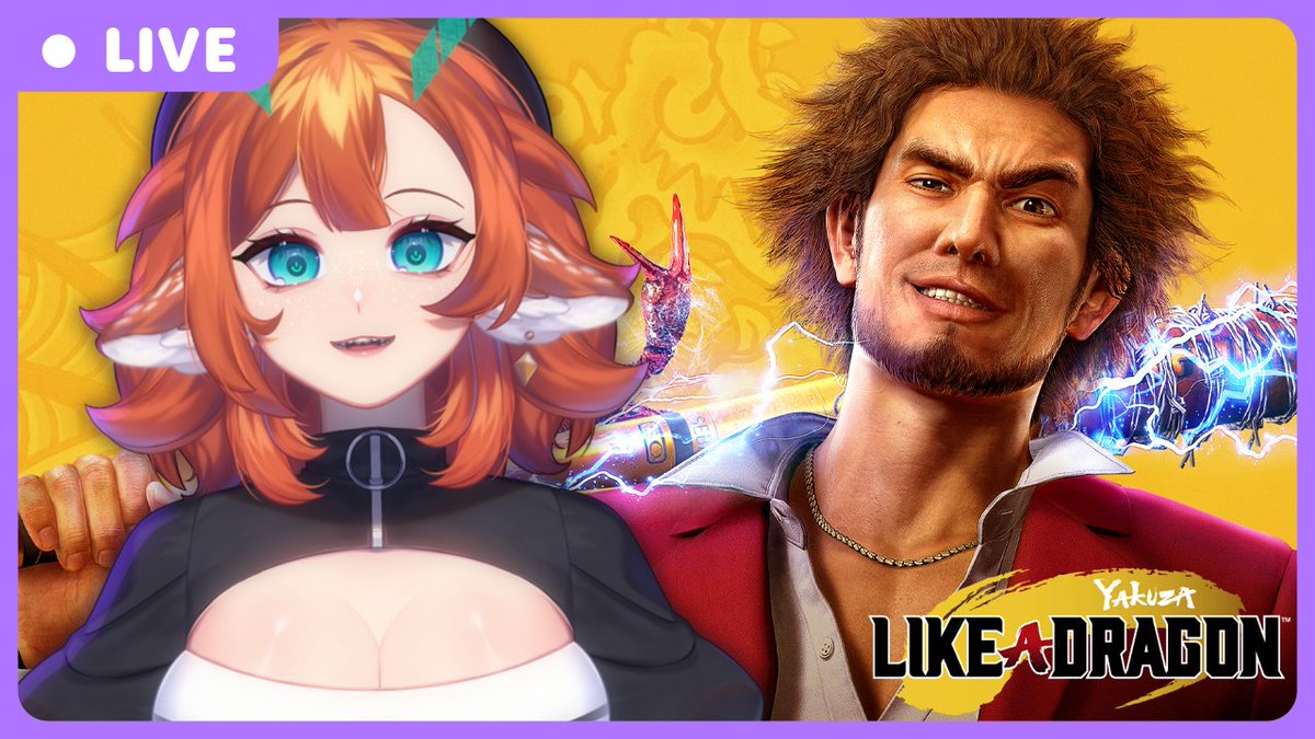 ⌜ 🐉 LIVE en Twitch 🐉 ⌝

💼 Hoy: Yakuza: Like a Dragon
Ya que me lo piden mucho y ya tengo amenazas afuera de mi casa.

⏰ 18:00 CL | 16:00 MX
📡 twitch.tv/HarperStrikes