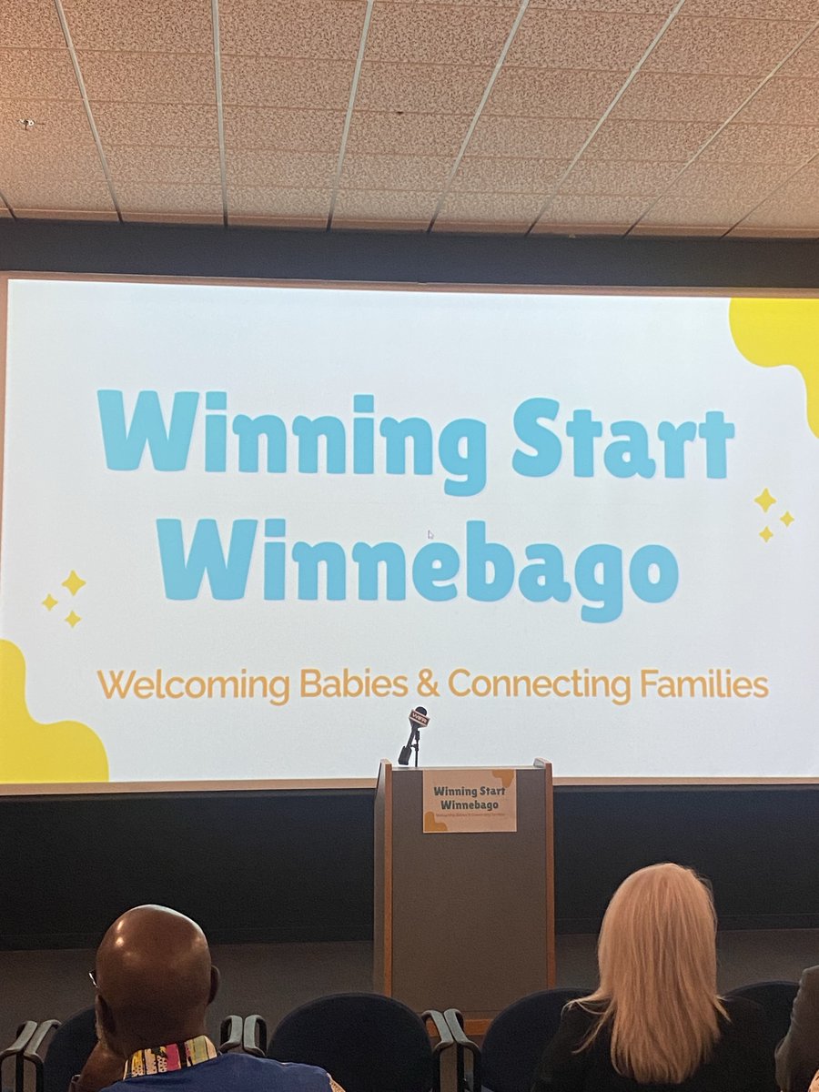 We're so excited to celebrate the launch of Winning Start Winnebago, which will include a new Family Connects Universal Newborn Support Services program to provide a visit to every family welcoming a new baby in the community. Congratulations, Winnebago County!