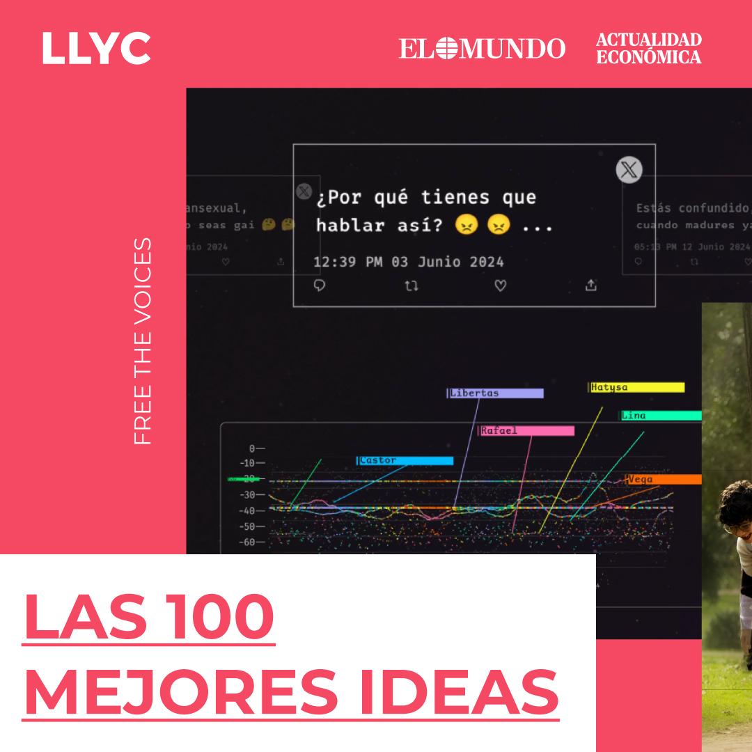 Free the Voices y Paseadores de Niños están entre las 100 Mejores Ideas del Año según <a href="/elmundoes/">EL MUNDO</a>.

Una da voz a la diversidad en la IA 🗣️, la otra visibiliza la miopía infantil 👁️.

Campañas que no solo comunican, transforman.

Escuchar, mirar… y premiar. Así sí. 😉