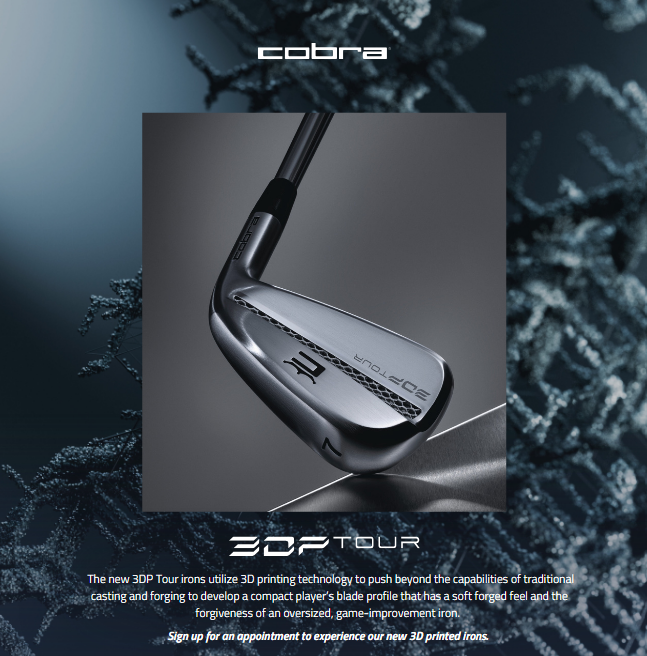 TurnerValleyGC's tweet image. Join us next Tuesday, May 20th for a @cobragolf fitting and demo day!⁣
⁣
On the course from 11am to 3pm, check out the new 3DP irons, King Wedges, or Cobra drivers.⁣
⁣
#CobraGolf #ClubFitting #CommandTheCourse
