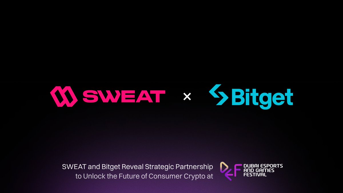 “New partnership at DEF 2025 redefines fitness as a gateway to Web3 adoption” – CoinTrust 💧

<a href="/bitgetglobal/">Bitget</a> x $SWEAT are leading the charge into Consumer Crypto — turning steps into ownership 🤝

Read more:
cointrust.com/market-news/bi…

#SweatxBitget #EventWithBitget #MovementEconomy
