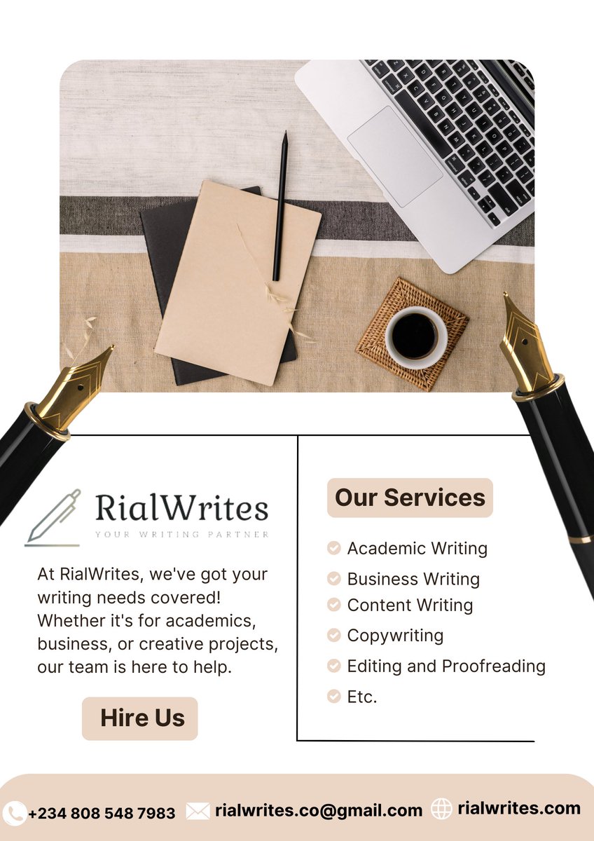 keevarh's tweet photo. Hire us to take care of your writing needs✍🏽 https://t.co/7ImVdrGzQN