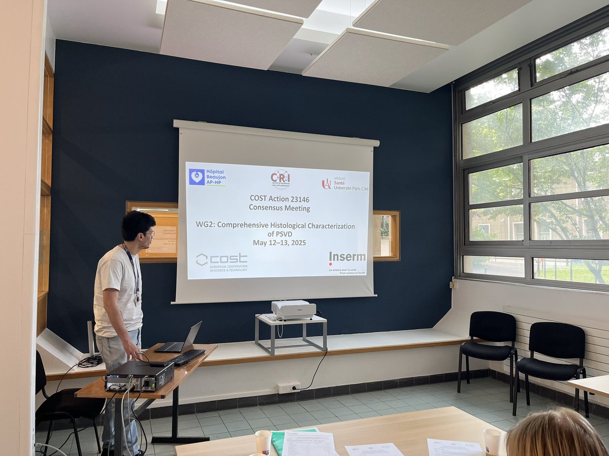 Paradis valerie (@valerie_paradis) on Twitter photo COST meeting for identifying liver lesions of PSVD 🚀fruitful discussion with expert in liver pathology 🙏so greatful to wellcome the meeting in Beaujon @ Porte 15 🏩 <a href="/RautouE/">Rautou Pierre-Emmanuel</a> <a href="/DinaTiniakos/">Dina Tiniakos</a> <a href="/hopitalbeaujon/">Hôpital Beaujon AP-HP</a> COST meeting for identifying liver lesions of PSVD 🚀fruitful discussion with expert in liver pathology 🙏so greatful to wellcome the meeting in Beaujon @ Porte 15 🏩 <a href="/RautouE/">Rautou Pierre-Emmanuel</a> <a href="/DinaTiniakos/">Dina Tiniakos</a> <a href="/hopitalbeaujon/">Hôpital Beaujon AP-HP</a>
