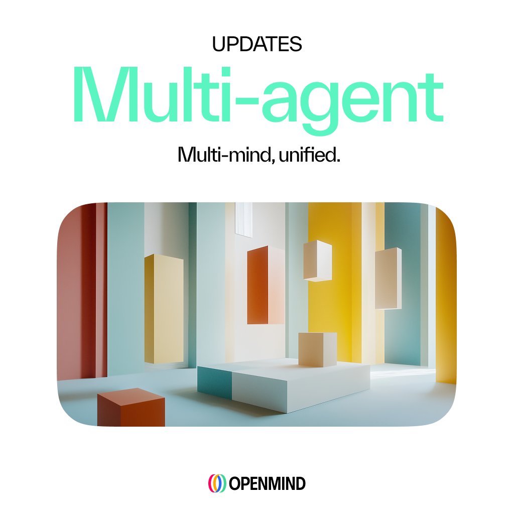 🚨 New Drop: OpenMind's Multi-Agent Endpoint—hierarchical agents running inside one robot brain.

Now your agent stack looks like:
→ Planner (A): decides
→ Navigator (B): charts the path
→ Perception/Control (C): executes
(and more to come!)

All through a single API.

Modular