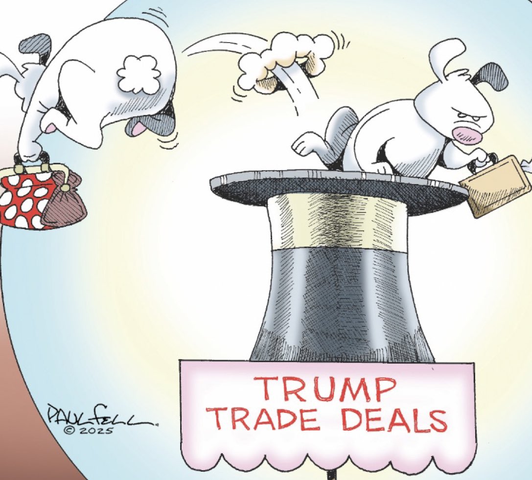 chunterkap's tweet image. It’s magic!
First he breaks it,
Then he fake fixes it.
#Trumpflation #Trumpcession #TrumpTariffs #TrumpTradeWar #LiberationDay #TrumpDidThat