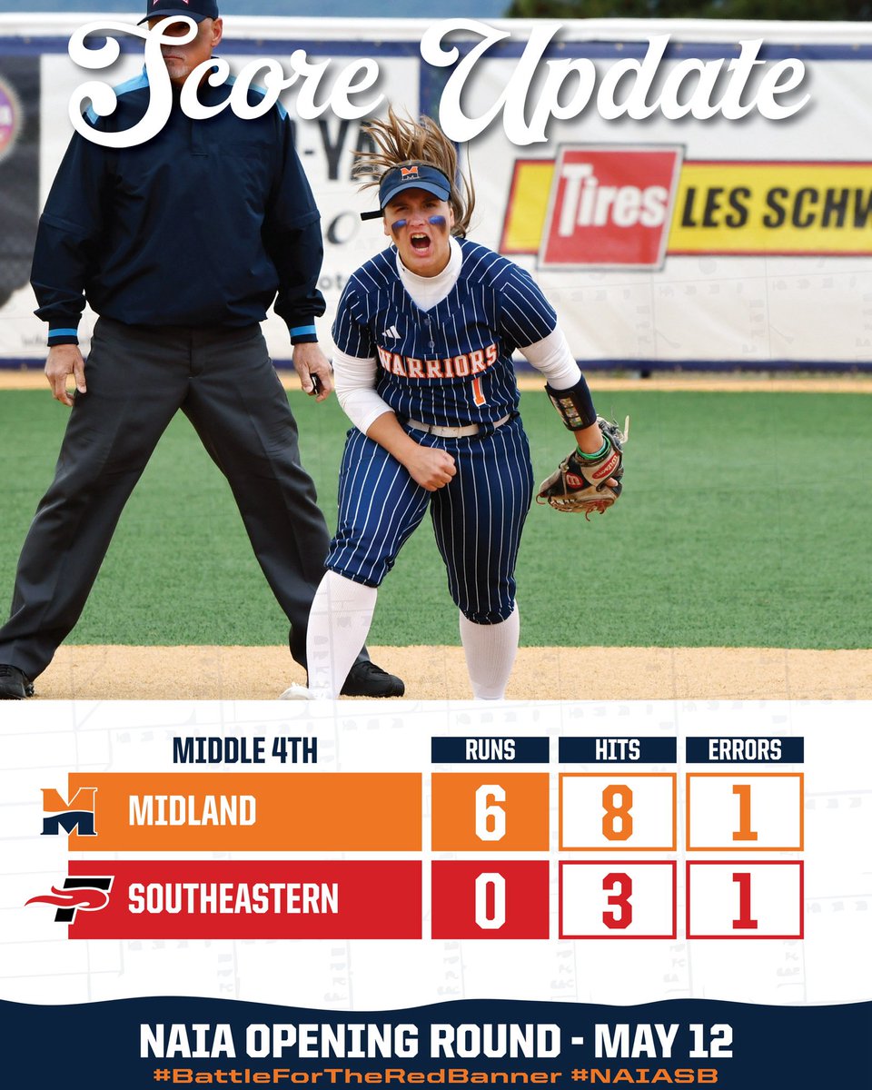 After three scoreless innings, the Warriors put six on the board in the top of the 4th.