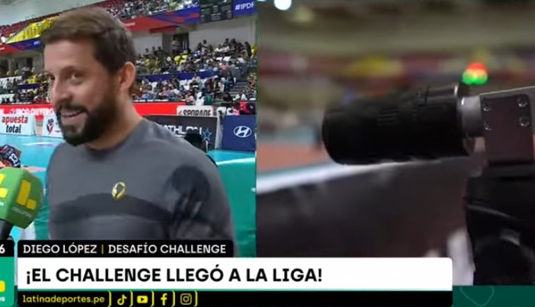 "El sistema de Desafío es el mismo sistema que se ha usado en la Superliga 🇧🇷 también en Italia como en la liga polaca".
"Es un paso importante para la liga 🇵🇪 que es una liga muy fuerte dentro del continente". 
(El encargado del Desafío en la nota con <a href="/Pame_RiosCalmet/">Pamela Ríos Calmet</a> ).🏐