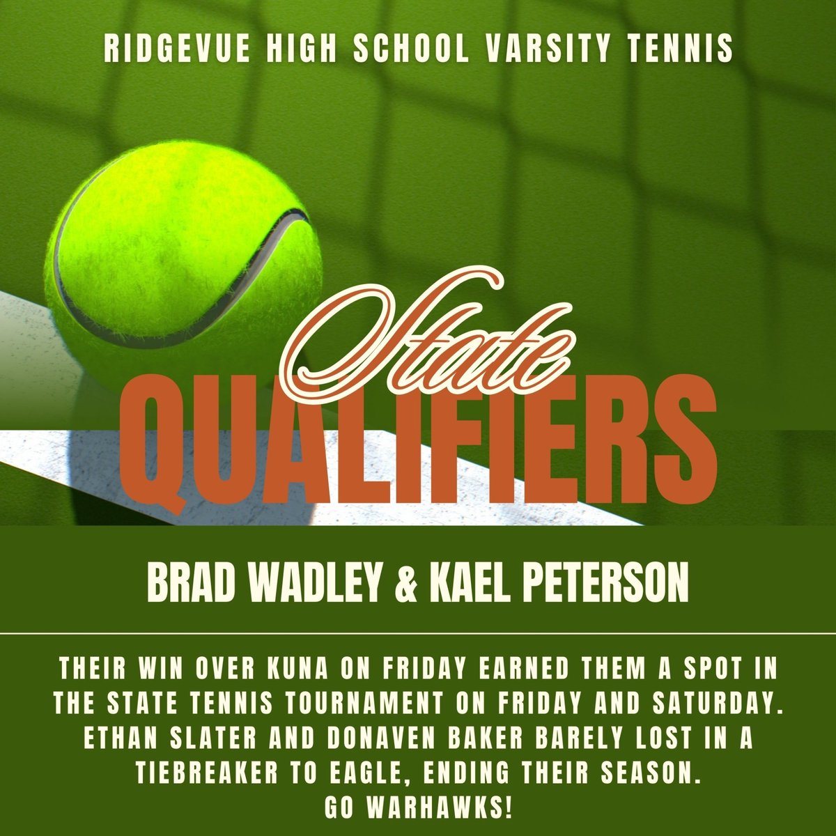 Ridgevue Warhawks (@ridgevuewarhawk) on Twitter photo 