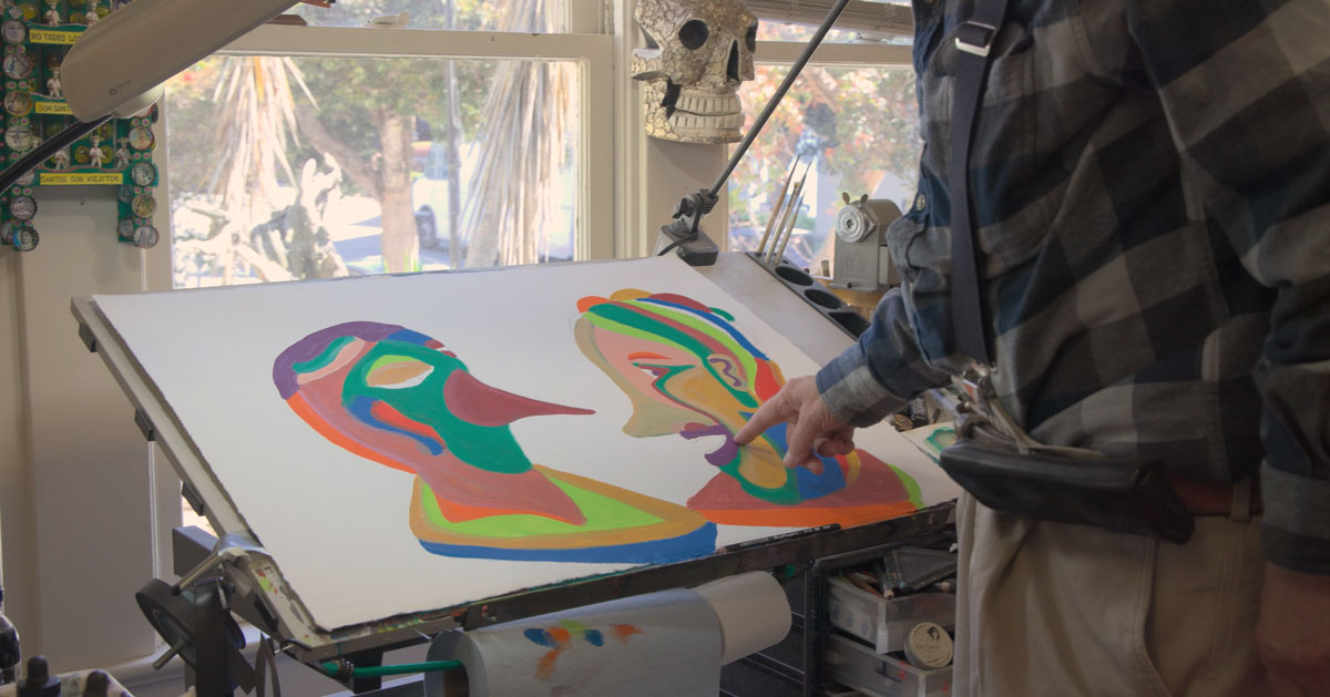 DickCrispo's tweet image. Acrylics come into play to anchor my impressions, adding texture and grounding to the shapes of colors. #AcrylicArt #TexturedCanvas