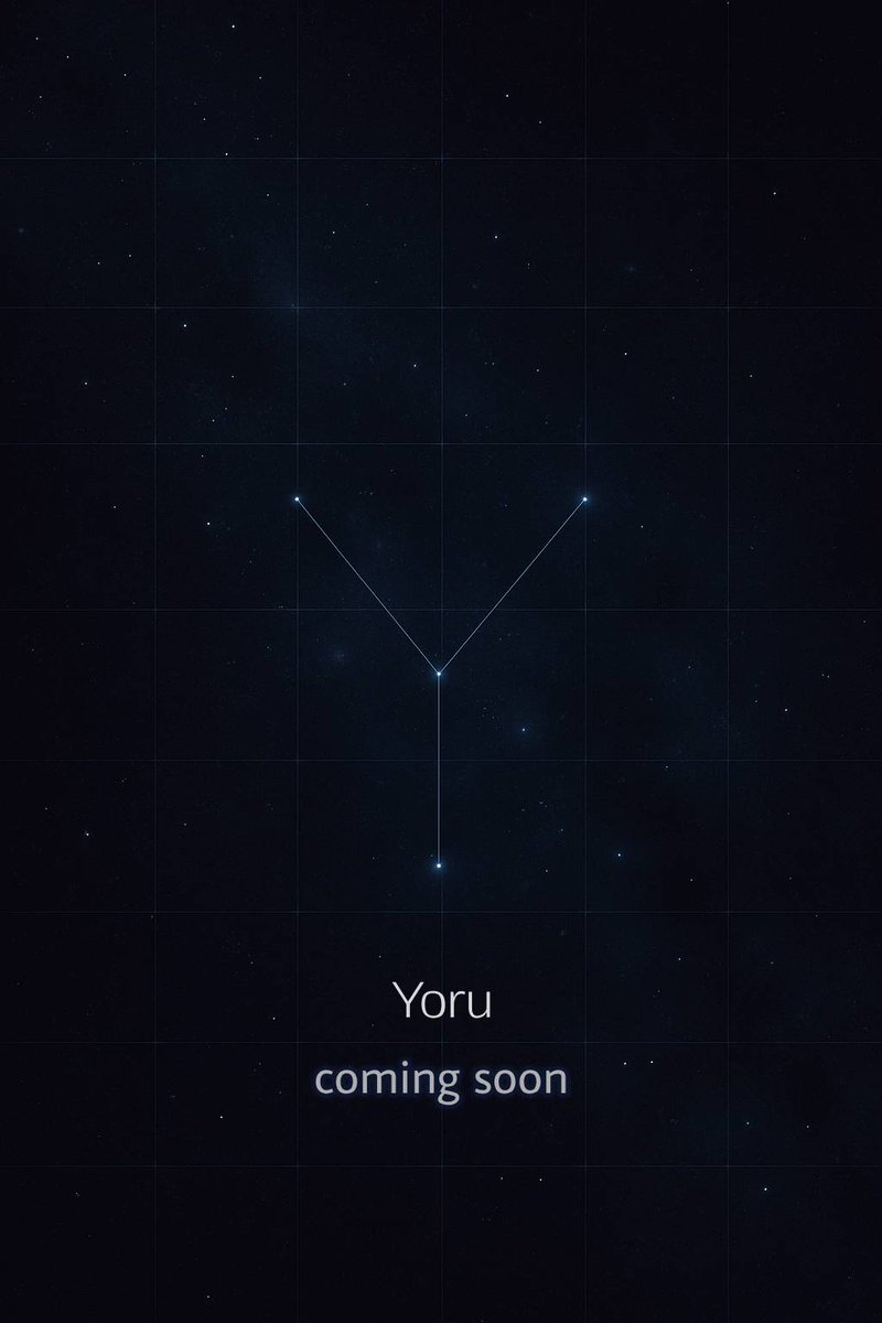 We evolve.
Introducing Yoru: the next chapter in how we build with AI in Web3.

Zap was fast, electric, full of energy.
But speed alone was never the destination.

“Yoru” means night in Japanese — a space for focus, clarity, and quiet intelligence.

Yoru is where you shape AI