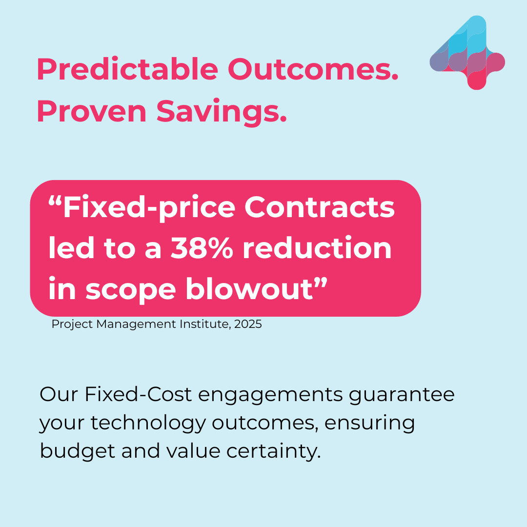 💡 Fixed-cost projects = fewer surprises, better outcomes.

🔗 Learn more about how we work here: 4mation.com.au/how-we-engage/…

#FixedCost #SoftwareDevelopment #DigitalTransformation #BusinessOutcomes #4mation #AI