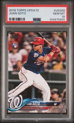 Juan Soto (Washington Nationals) 2018 Topps Update Baseball