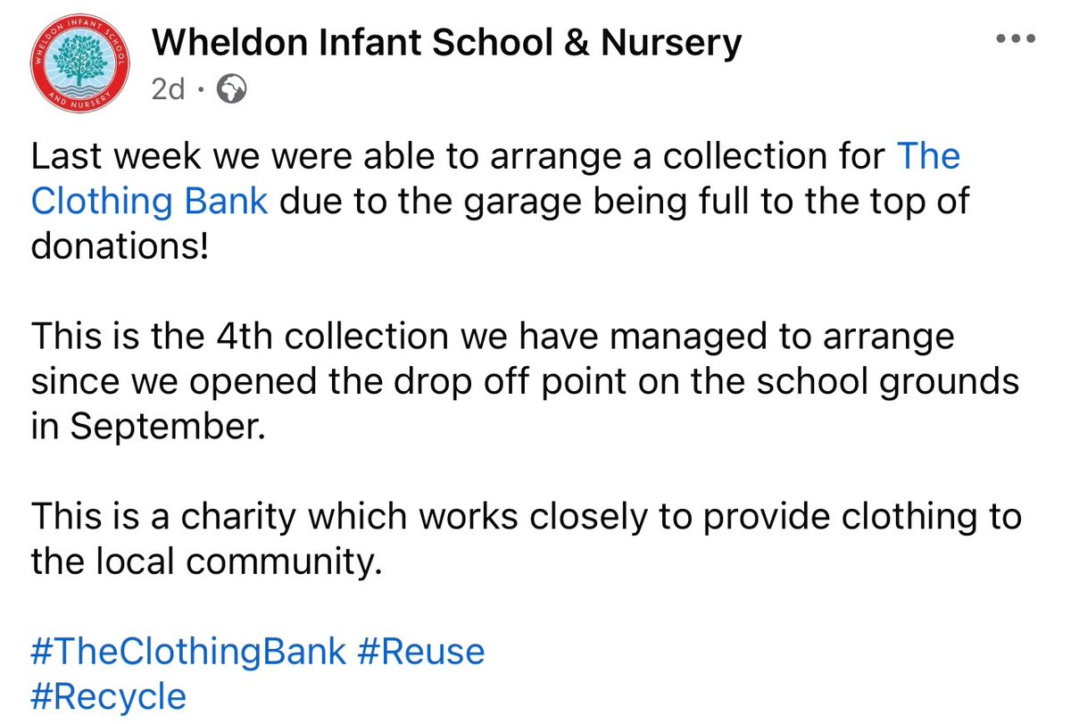Wheldon Infant School & Nursery tweet media