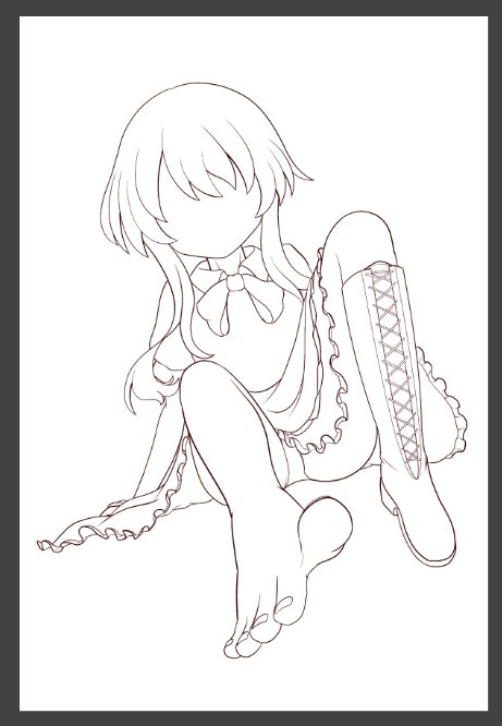 面影見えてきたかな?🦶👢 