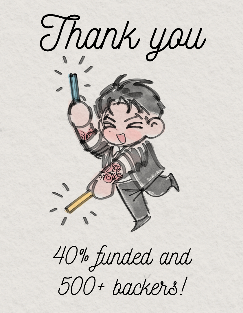 We've reached 40% funding and 500 backers! Thank you all for your support!! ❤️ 50%, we're coming for you 🥳

Our Kickstarter is still ongoing for 23 more days!
🔗 kickstarter.com/projects/ateli…