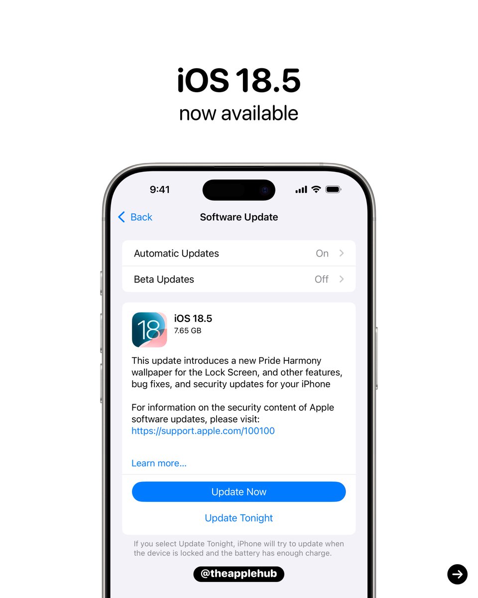 Four new features in iOS 18.5👇