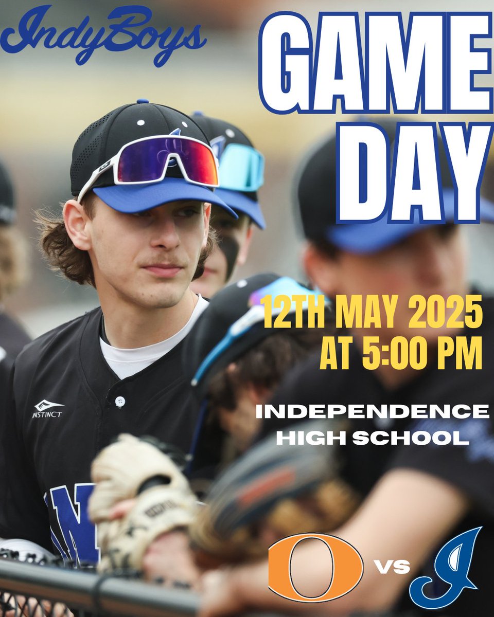 Indy Boys are back in action. 5:00 start vs Orange at HOME!