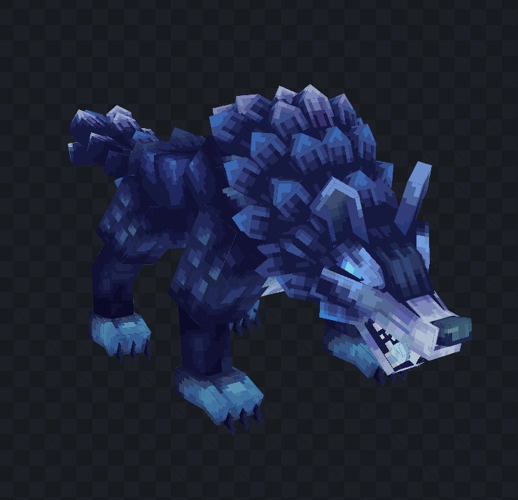 狼
#Minecraft #blockbench