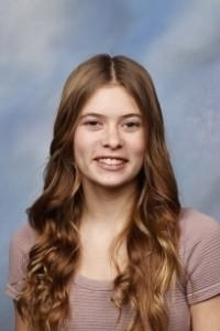 Student Role Model of the Week for March 31 - April 4 was Alice Gackle. Alice was chosen for being hardworking, insightful, cheerful, and showing up with a positive attitude.