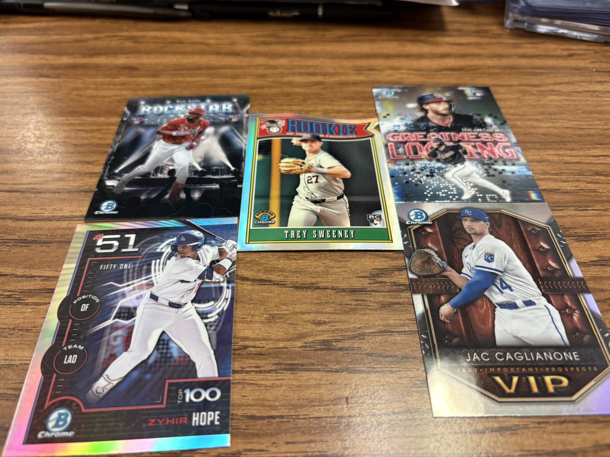 Bowman rip from this morning. Open to any offers! #TheHobby #Bowman