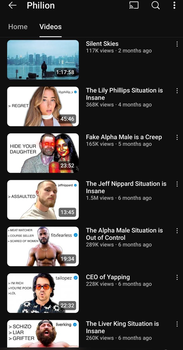 Bruh, tell me how Phillipn fell off so hard, dude. I mean, I make slop vids for sure, but bro went from making documentaries to straight slop every day