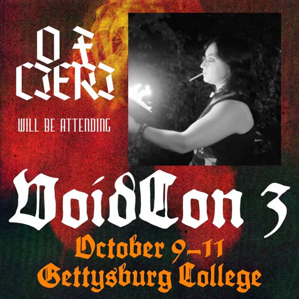 You will find OF Cieri at VOIDCON 3