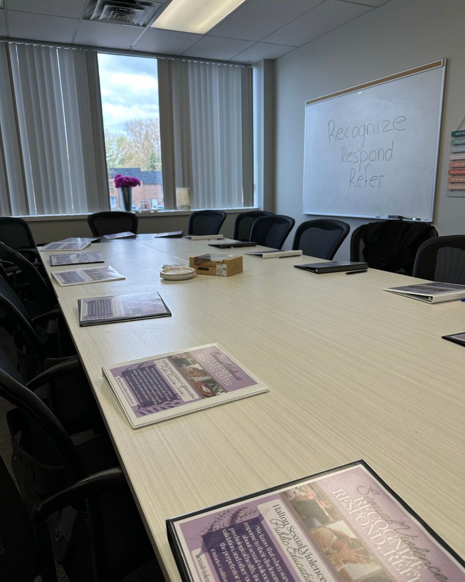We recently launched the first of 12 public education workshops on sexual violence in partnership with <a href="/HaltonPolice/">Halton Police</a> Victim Services &amp; Nina’s Place. 

Thank you to <a href="/townofoakville/">Town of Oakville</a>'s Community Activation Grant for funding this 🙌

#SupportSurvivors #HaltonCommunity