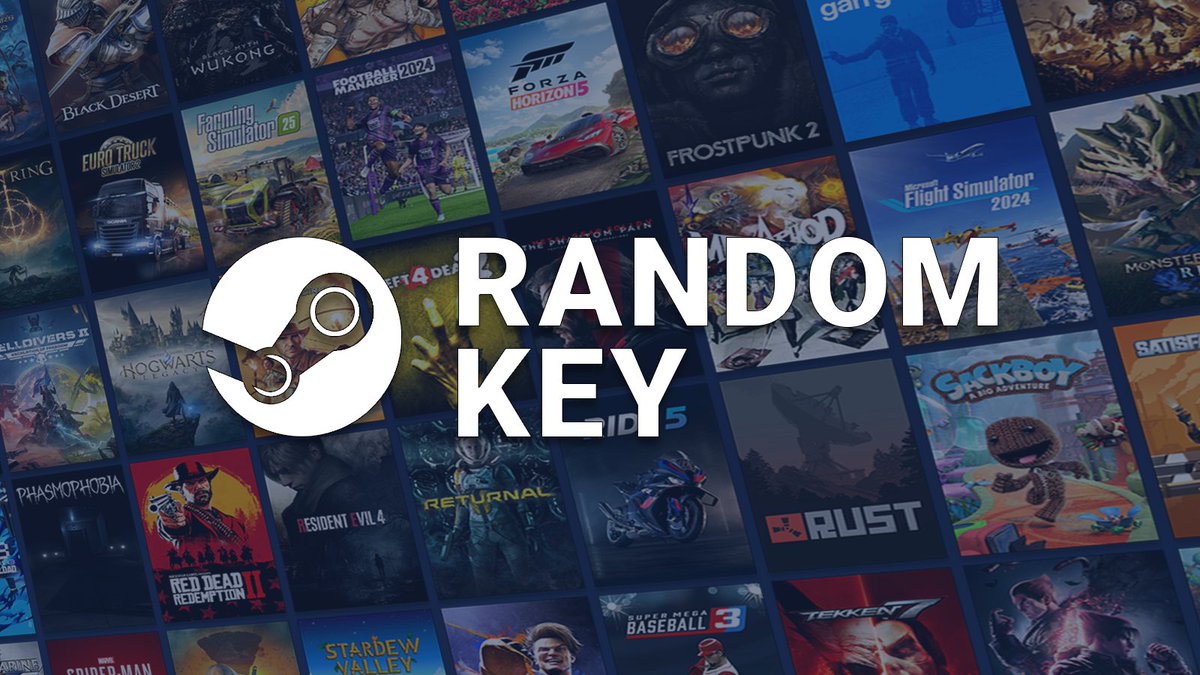 🎉Random Steam Key Giveaway!🎉
To enter you must: 

☑️Repost this
✅Follow <a href="/TheKeymunity/">Keymunity</a> with🔔
💬Tag a friend in the comments
⏰Winner announced in 24h

Good luck! 🍀

#GamingCommunity #GiveawayAlert #PCGaming #FreeGames #SteamGiveaway #SteamKey