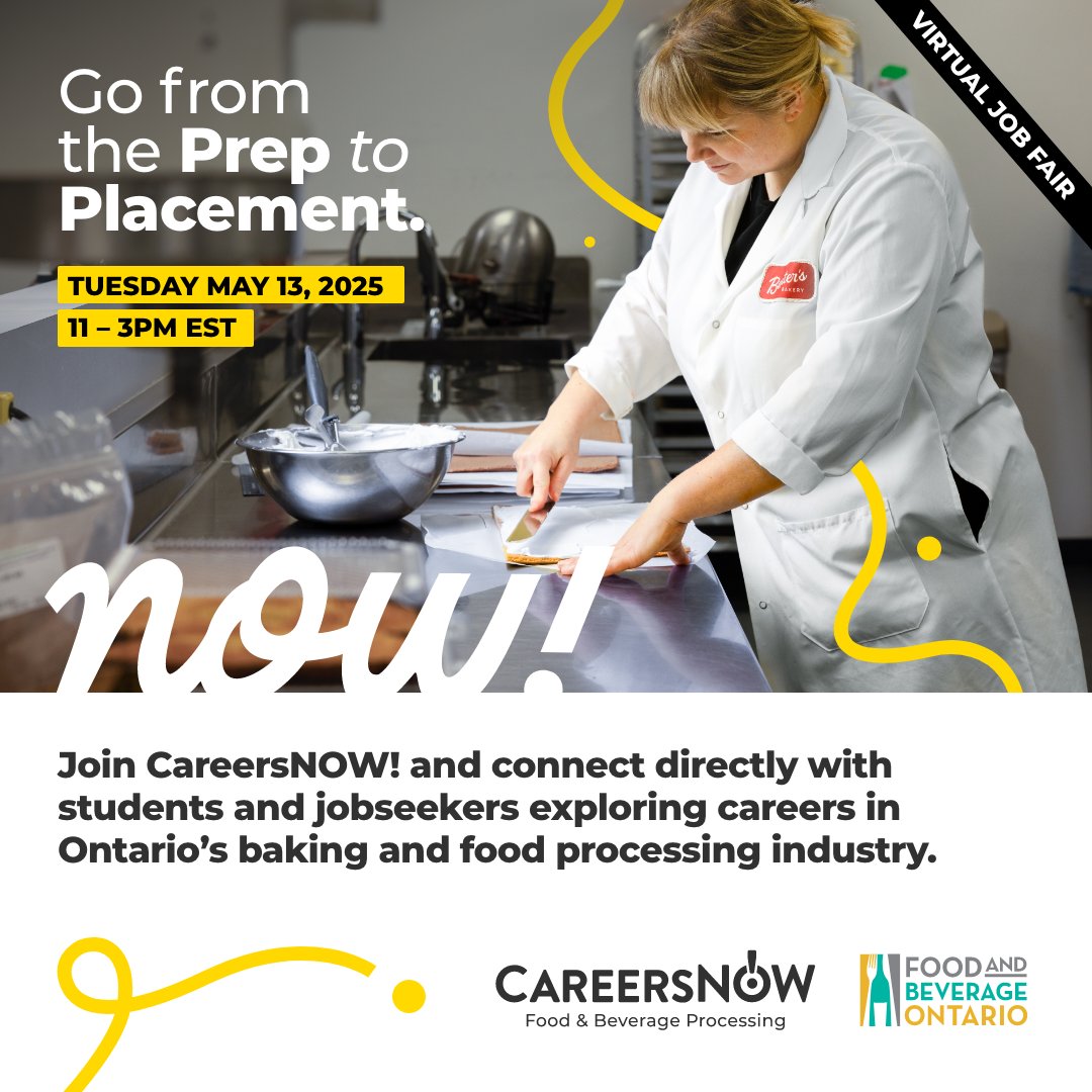 📢 𝗙𝗶𝗻𝗮𝗹 𝗖𝗮𝗹𝗹 𝗳𝗼𝗿 𝗘𝗺𝗽𝗹𝗼𝘆𝗲𝗿𝘀!

130+ jobseekers are already registered and ready to connect. Showcase your open roles, company culture, and workplace benefits — all at no cost and with an  easy virtual setup.

👉 CareersNOW.ca