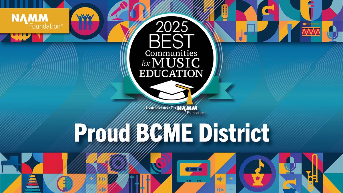 AndoverArts's tweet photo. Congrats to our APS educators for receiving the @NAMM Foundation Best Communities for Music Education @AndoverPrin @AndoverPS https://t.co/mkP5tVMo77