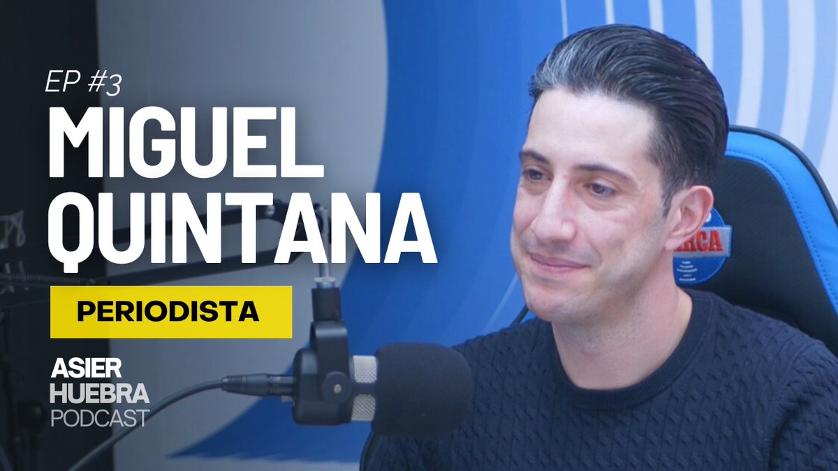 Asier Huebra Aguinaga (@asierhuebra) on Twitter photo Esta es mi conversación con <a href="/migquintana/">Miguel Quintana</a>: Tiempo y Proceso, Fútbol en la Sociedad, Opinión en Medios, Vivir de la Pasión.
Espero que la disfrutéis.
Tenéis los enlaces disponibles en el comentario de abajo 👇🏻 Esta es mi conversación con <a href="/migquintana/">Miguel Quintana</a>: Tiempo y Proceso, Fútbol en la Sociedad, Opinión en Medios, Vivir de la Pasión.
Espero que la disfrutéis.
Tenéis los enlaces disponibles en el comentario de abajo 👇🏻