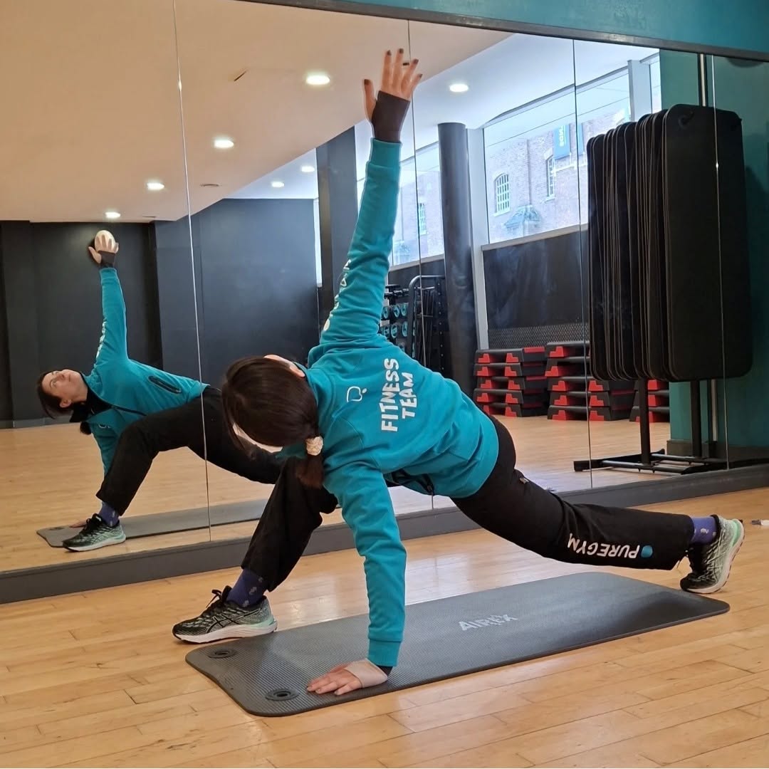 Take a mindful break this May 🌿 

Join Elena every Friday at 12:30 for a soothing MIND class at PureGym 🧘‍♀️ It’s the ultimate midday reset to recharge and refocus 💖