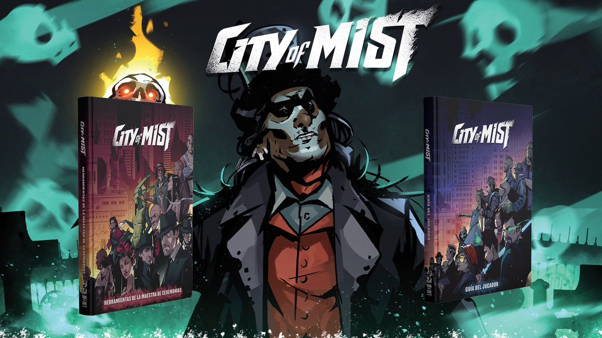 Nos lo habéis preguntado y la respuesta es sí. Tanto la Guía del jugador como Herramientas de la MC llegan en el Backerkit de #CityOfMist de @CityOfMistRPG , que empieza el 3 de junio ¡Que la Bruma no os lo oculte!

backerkit.com/call_to_action…