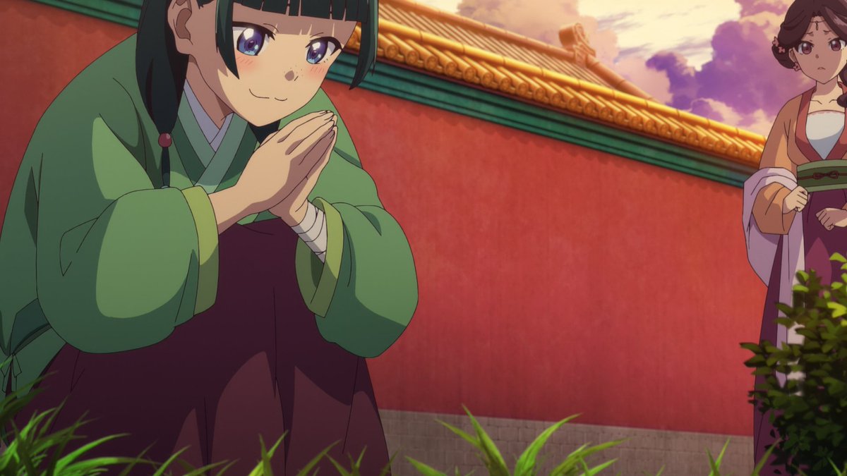 Kusuriya no Hitorigoto - 28~38 — wp.me/pd2a5n-2r4

Les traemos un pack con 11 episodios más de la boticaria. 

De paso hacemos un reshare de todos los episodios anteriores para arreglar algunas inconsistencias y añadir el doblaje de España a la primera parte.

¡Disfruten!