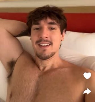 could breath in his pits all day long