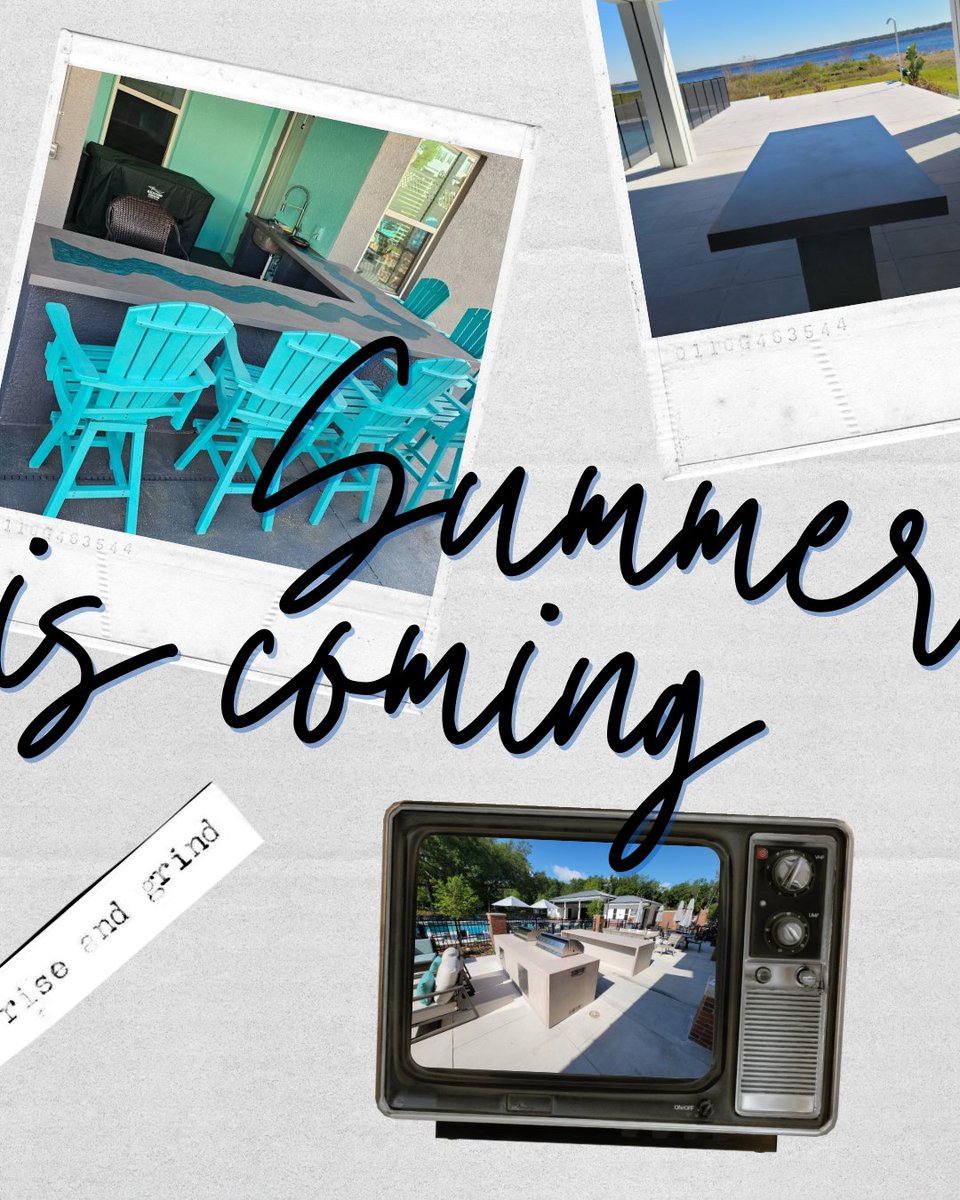 DreamCreteCC's tweet image. summer is coming up...⭐🌊
#ConcreteTable #SummerVibes #BBQReady #PoolPartyPrep #OutdoorLiving #HomeImprovement #ConcreteDesign #SummerProjects #BackyardGoals #DreamTable