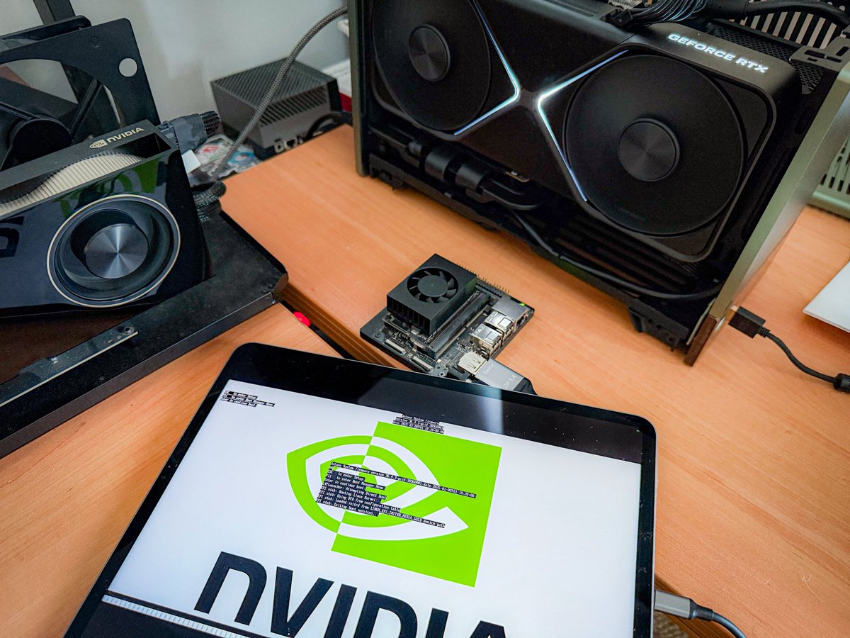 Jetson Nano, now on iPadOS! 🤣