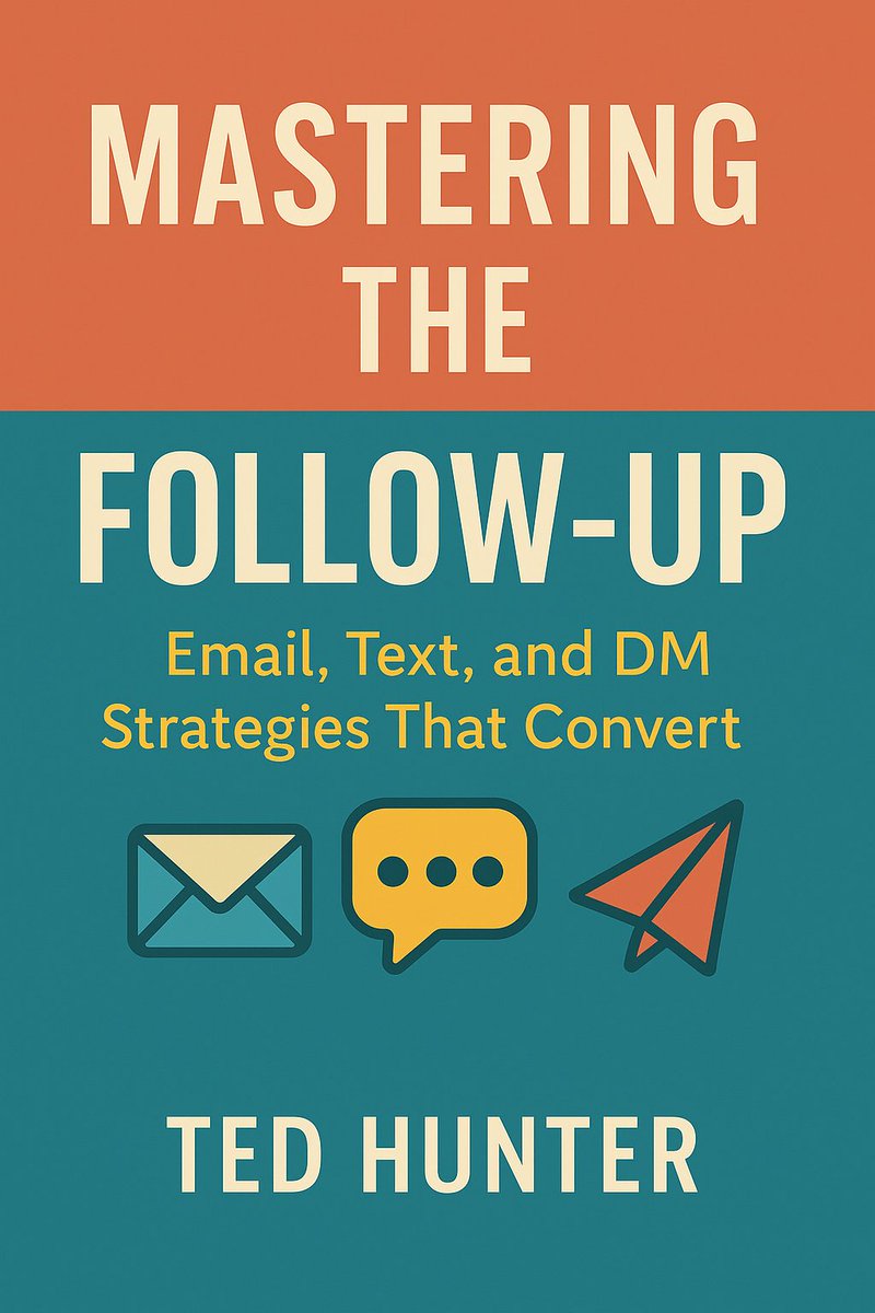 Free eBook!

If you're in sales, marketing, or network building — you already know that the fortune is in the follow-up.

That’s why I wrote “Mastering the Follow-Up: Email, Text, and DM Strategies That Convert” — a free eBook packed with practical tips, message examples, and